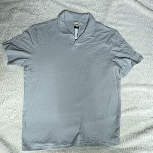 NWT HawkerRye Men's Light Gray Polo Shirt 🩶